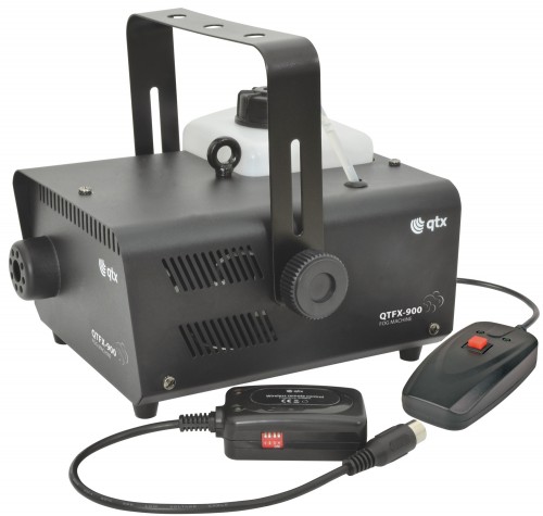 QTX QTFX-900 Fog Machine with Wireless Remote Control